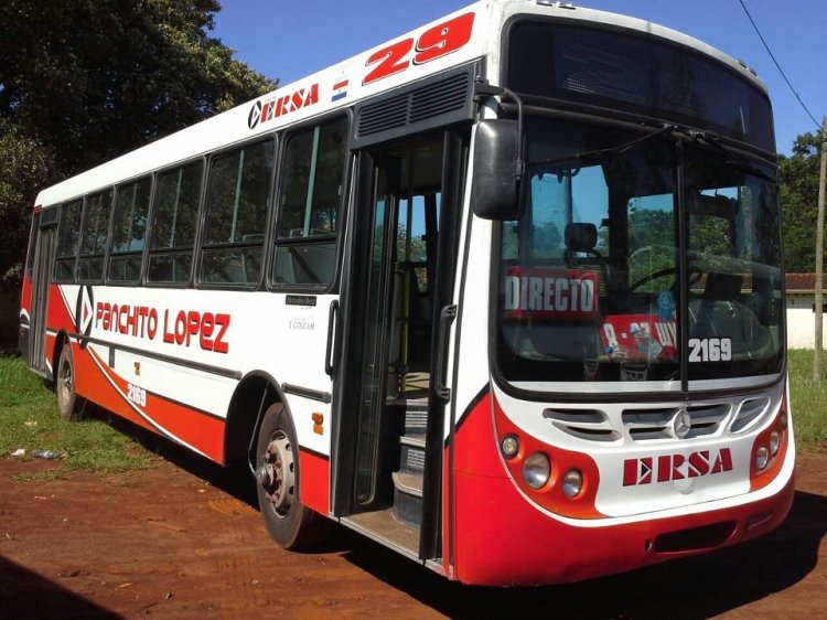 Mercedes-Benz OF 1418 - Metalpar Tronador (para Paraguay) - Emp. Panchito Lopez S.A (ERSA), Linea 29  
Foto de Jorge Molinas
Palabras clave: Metalpar OF