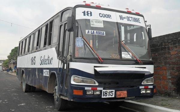 Mercedes Benz 1318 Motor 366 Carroceria Desconocida
GAR222
Selectivo de Guayaquil Coop 16 de Octubre
Palabras clave: Mercedes Benz 1318 Motor 366 Carroceria Desconocida