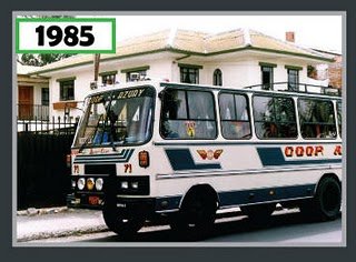 Isuzu Carroceria Blue Bird Botar
Coop Azuay Servicio Interprovincial Año 1985
*Fotografias tomadas de la Pagina web de la Coop Azuay 
Palabras clave: Isuzu Carroceria Blue Bird Botar