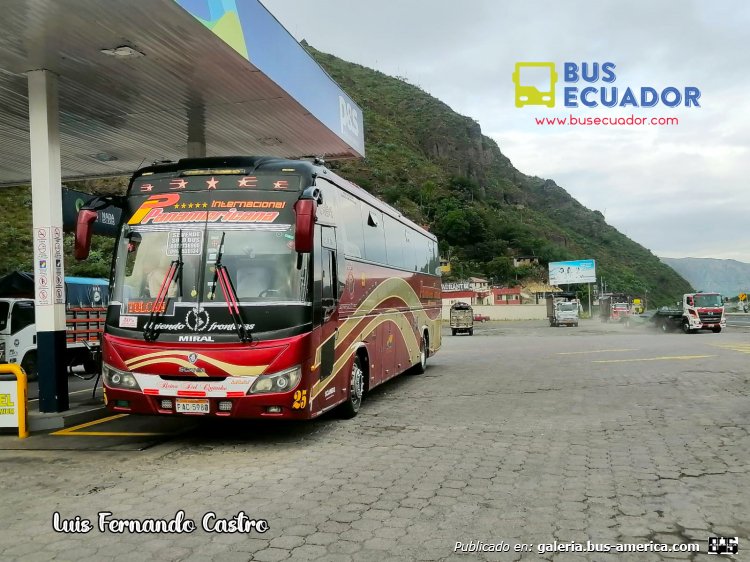 SCANIA K-310 - MIRAL INFINITY - PANAMERICANA #25 
P AC-5980

SCANIA K-310 MIRAL INFINITY PANAMERICANA #25  
IMAGEN DE LUIS CASTRO
Palabras clave: SCANIA K-310 MIRAL INFINITY PANAMERICANA #25