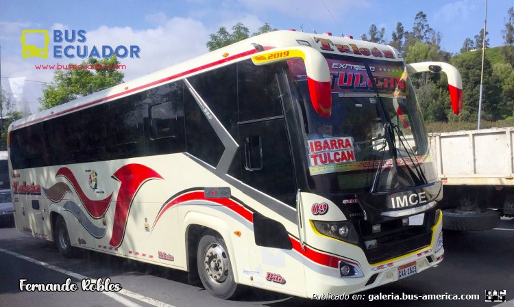HINO AK - IMCE PLATINUM - EXPRESO TULCAN #09
HINO AK IMCE PLATINUM EXPRESO TULCAN #09
IMAGEN DE FERNANDO ROBLES
Palabras clave: HINO AK IMCE PLATINUM EXPRESO TULCAN #09