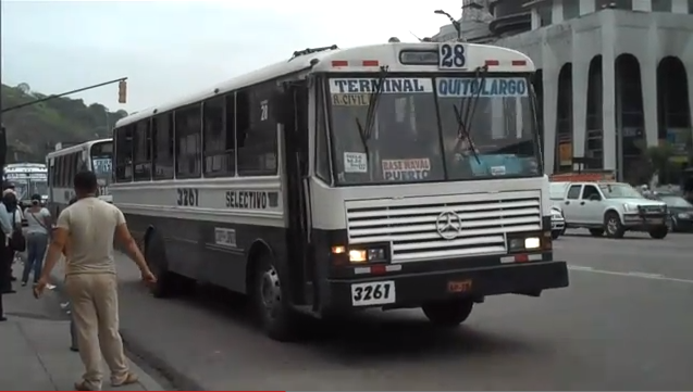 Mercedes Benz OF 13 18  Carroceria  ¿ ? 
Bus Urbano de la ciudad de Guayaquil
IMAGEN : YOUTUBE
Palabras clave: Mercedes Benz OF ¿ 13 18 ? Carroceria  ¿ ? 