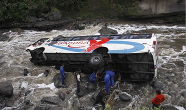 Mercedes Benz OF 17 21 Carroceria Busscar
Esta Unidad Cayo de un puente al rio quedo destrozada
Me parece que es la de las imagenes de Edison
Palabras clave: Mercedes Benz OF 17 21 Carroceria Busscar