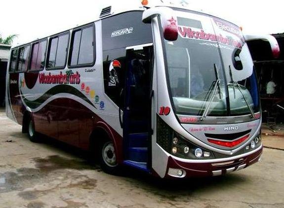 Hino FC Carroceria Moncayo
Vilcabamba Tours

Palabras clave: Hino FC Carroceria Moncayo