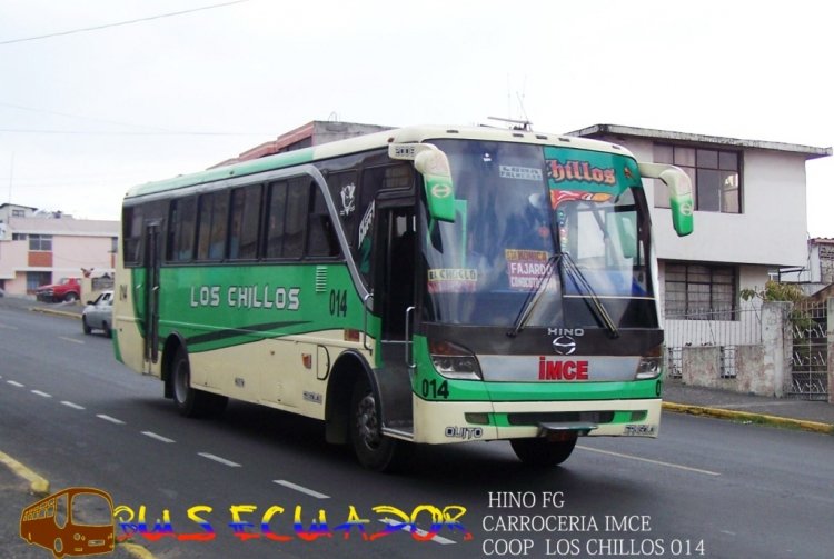 HINO GD CARROCERIA IMCE
COOP LOS CHILLOS 
MOVIL 014
Palabras clave: HINO GD CARROCERIA IMCE