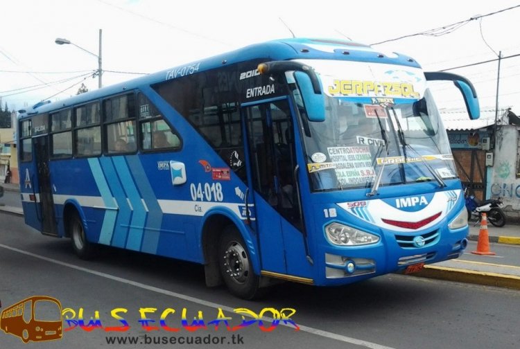 Hino FG Carroceria IMPA
Coop Jerpazol
Bus Urbano de Ambato
Movil 18
Palabras clave: Hino FG Carroceria IMPA