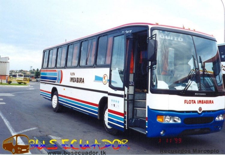 Carroceria Marcopolo Andare (en Ecuador) Chasis desconocido
Flota Imbabura
Año 1999
Palabras clave: Carroceria Marcopolo Andare  Chasis desconocido