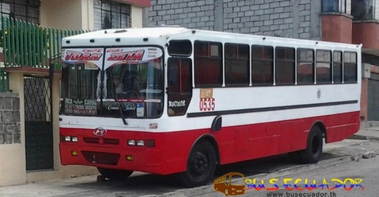 Hyundai Carroceria Pillapa
Urbano de la Ciudad de Quito
Coop Trans Zeta
Palabras clave: Hyundai Carroceria Pillapa