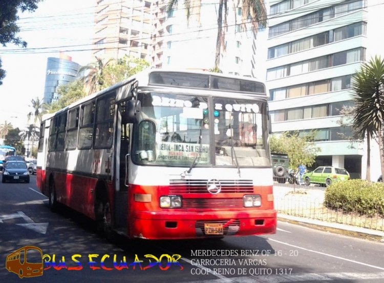 Mercedes Benz OF 1620 Carroceria Vargas
Servicio Especial
Coop Reino de Quito 1317
PZH - 544

Palabras clave: Mercedes Benz OF 1620 Carroceria Vargas