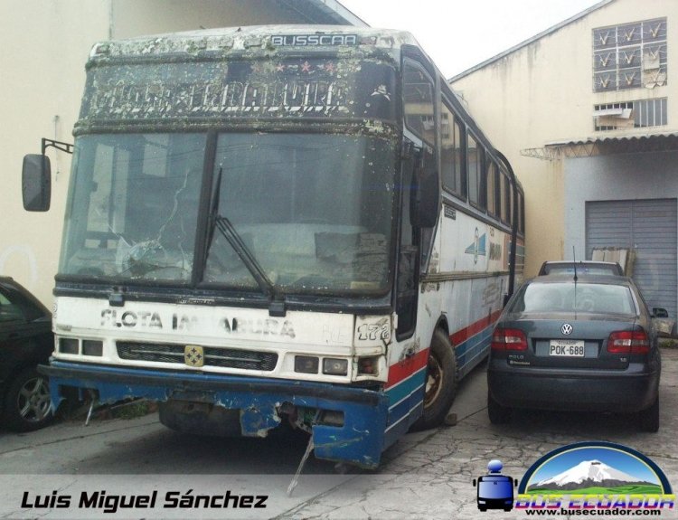 SCANIA CARROCERIA BUSSCAR  ( EN ECUADOR )
EX FLOTA IMBABURA MOVIL 172
FUERA DE SERVICIO
Palabras clave: SCANIA CARROCERIA BUSSCAR  ( EN ECUADOR )