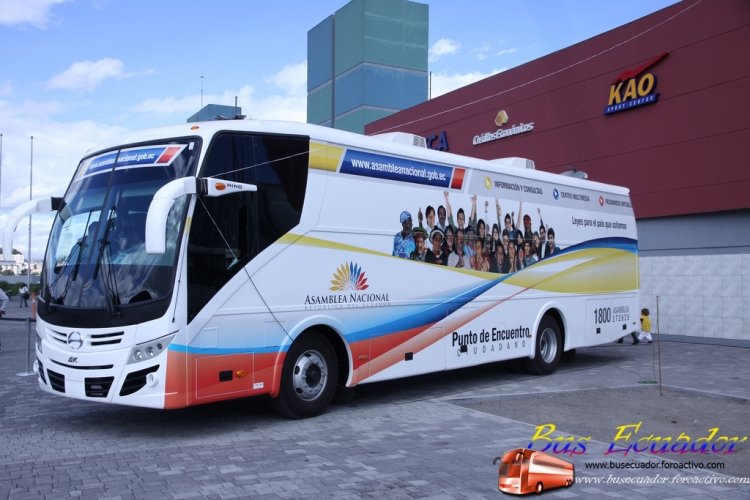 Hino AK - Carroceria Andina (en Ecuador)
http://galeria.bus-america.com/displayimage.php?pos=-13888
http://galeria.bus-america.com/displayimage.php?pos=-13890
http://galeria.bus-america.com/displayimage.php?pos=-13891
http://galeria.bus-america.com/displayimage.php?pos=-13892
Bus de la Asamblea Nacional de Ecuador
Carroceria Andina Modelo Ego
Imagen de Busecuador.foroactivo.com
Palabras clave: Hino AK Carroceria Andina (Colombia)