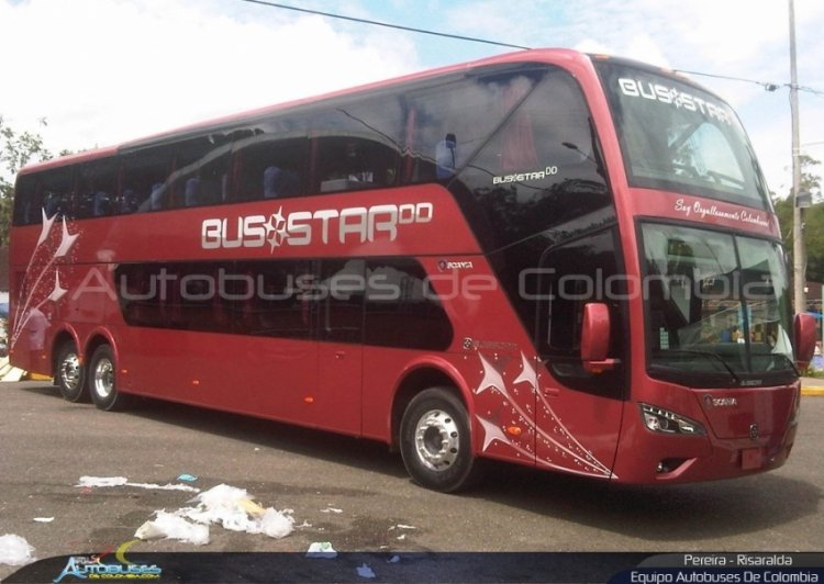 Scania K430 - Busscar Busstar DD - Exhibición
NUEVO MODELO DE TURISMO DE BUSSCAR COLOMBIA
BUSSTAR DD
IMAGEN : AUTOBUSES DE COLOMBIA
Palabras clave: Scania K430 Busscar Colombia