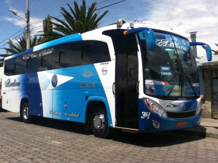 HINO AK CARROCERIA MEGABUSS 
COOP ANDINA 
MOVIL 34
IMAGEN: RAFAEL BENITEZ
Palabras clave: HINO AK CARROCERIA MEGABUSS 