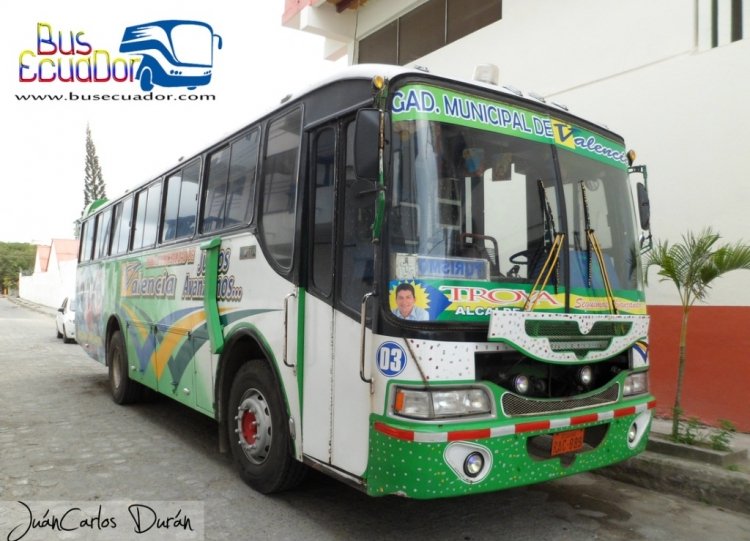 MERCEDES BENZ L 1114 CARROCERIA 
Autobus del Municipio de la ciudad de Valencia - Ecuador
Imagen : www.busecuador.com
               Juàn Carlos Duràn
Palabras clave: MERCEDES BENZ L 1114 CARROCERIA 