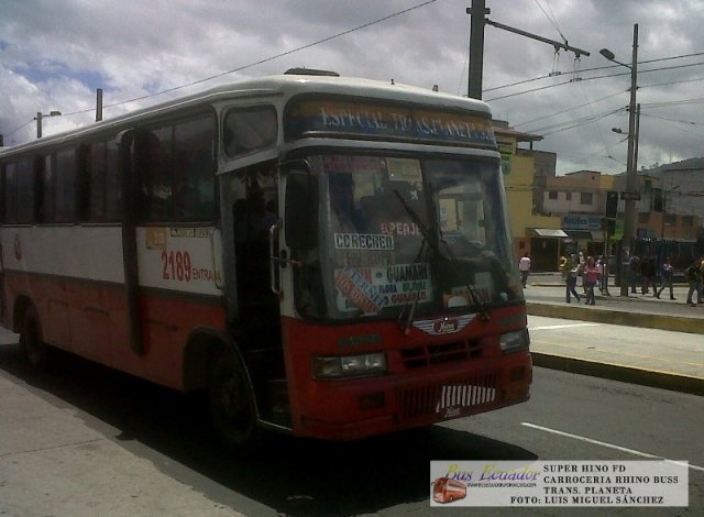 Super Hino FD 98 Carroceria Rhino Buss
Especial de la ciudad de Quito
Coop Planeta
Palabras clave: Super Hino FD 98 Carroceria Rhino Buss