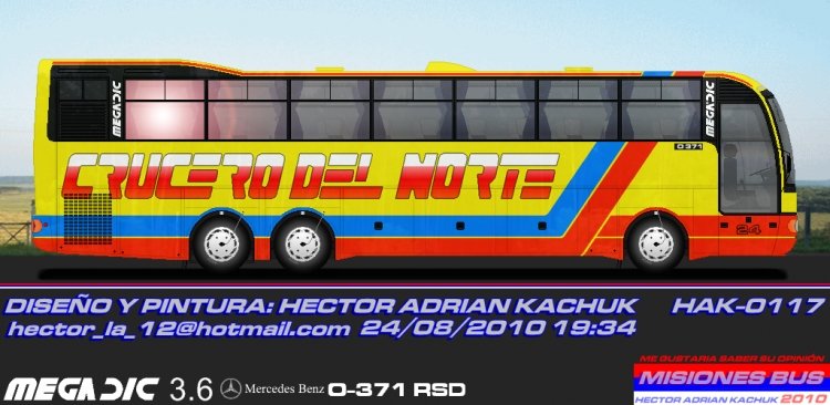 CRUCERO DEL NORTE 24
MEGADIC 3.6 MB O-371RSD
Palabras clave: CRUCERO DEL NORTE 24 MEGADIC 3.6 MB O-371RSD