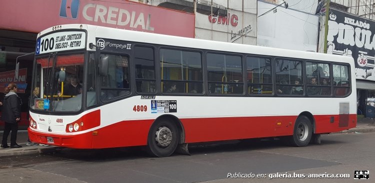 Agrale MT 15.0 LE - Todo Bus - T.A.R.S.A.
MQG 616
Línea 100 - Interno 4809
Una lástima grandísima. Otra empresa que se pierde en manos de los pulpos. 
