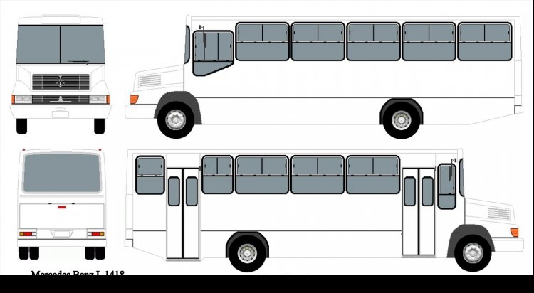 Mercedes-Benz L 1418 - Carrocerias El 14 - Diseño de Bus
Diseño: Jose Manuel Jara
Palabras clave: MB