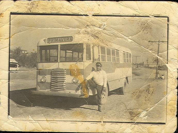 Ómnibus carroceria GM
Fotografía : ¿? 
Extraída de : ¿?
