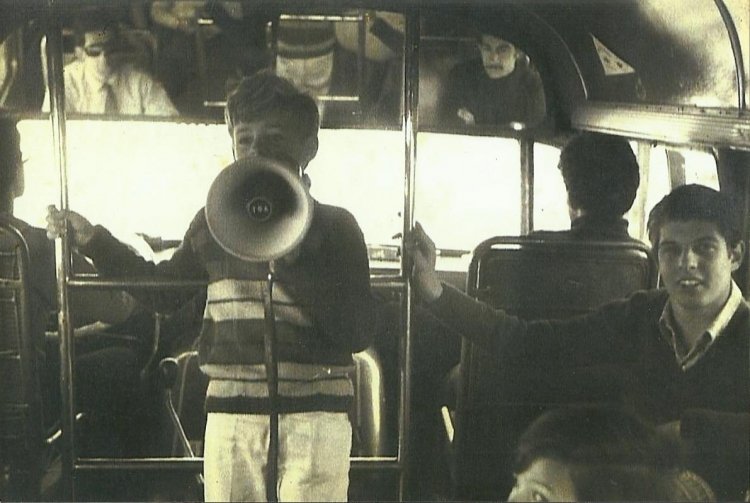 DAF - El Cóndor - La Independencia
Interior coche 43 de La Independencia en viaje especial.
Habitaculo conductor.
Palabras clave: //