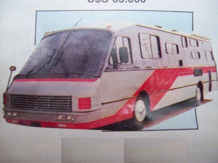MOTORHOME
Publicidad revista Wekeend enero 1992, en Santa Fe y con un costo de $65.000
