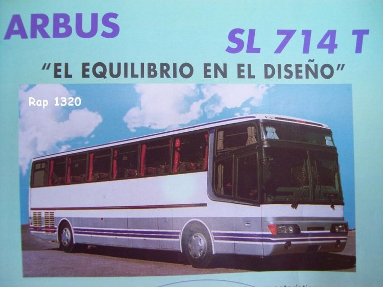 ARBUS SL 714 T
Revista Microbus Turistico
Palabras clave: LARGA