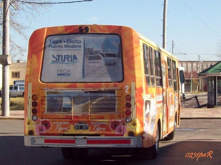 Mercedes-Benz OH 1316 - San Juan - Bus Turístico Tigre
SFY 397
BUS TURÍSTICO TIGRE 02

http://galeria.bus-america.com/displayimage.php?pos=-24273
http://galeria.bus-america.com/displayimage.php?pos=-24285
Palabras clave: TURISMO