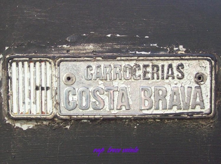 PLACA COSTA BRAVA
Palabras clave: PLACA