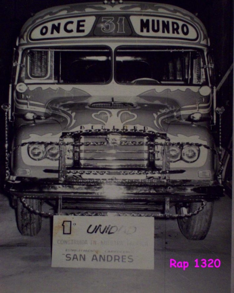 LINEA 31 ONCE-MUNRO
Primer coche carrozado en dicha planta, y con pedido especial
de ciertos accesorios hecho por el papa de mi amigo JCM
Mercedes 317 San Andres Gral.S.Martin Bs.As. Argentina
LINEA 31-HOY LINEA 41 Bs.As 

Palabras clave: LINEA 31