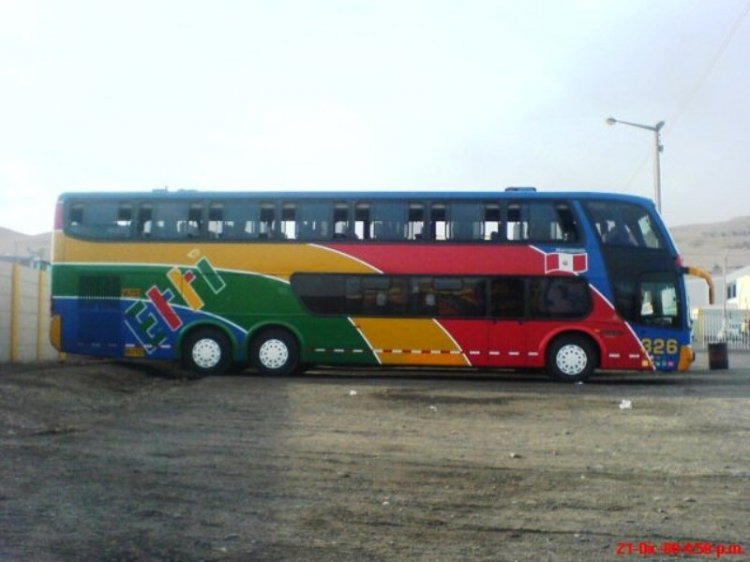 Marcopolo Paradiso 1800 DD G6 (en Per) - EXPRESO TURISMO TACNA INTERNACIONAL
JORGE MIGUEL ABSI GUIDO (PERU)
e mail:jabsi86@gmail.com
www.flogao.com.br/norpacifico
Palabras clave: ETTI