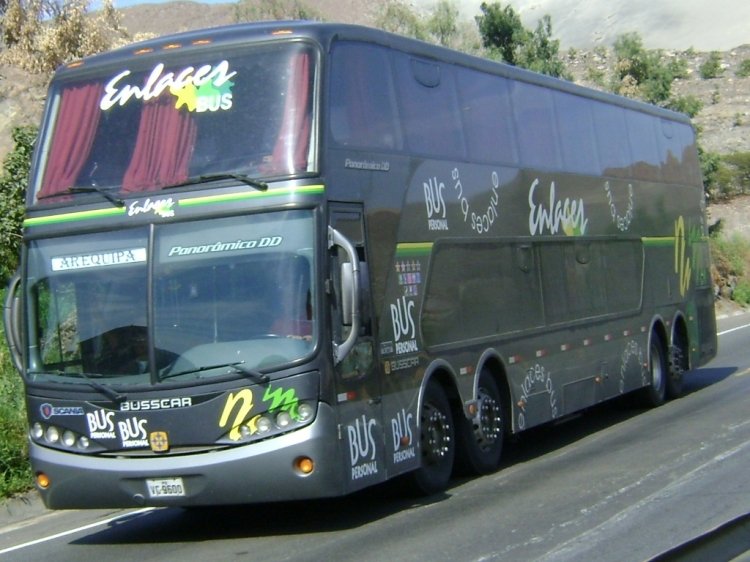 Busscar Panoramico DD (en Per�) - ENLACES BUS
VC9600
JORGE MIGUEL ABSI GUIDO (Peru)
e mail:jabsi86@gmail.com
www.flogao.com.br/norpacifico
Palabras clave: ENLACES BUS