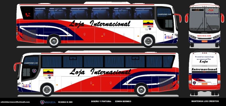 LOJA INTERNACIONAL 2012
dISEÑO Y PINTURA EDWIN BERMEO
Palabras clave: EBBUS