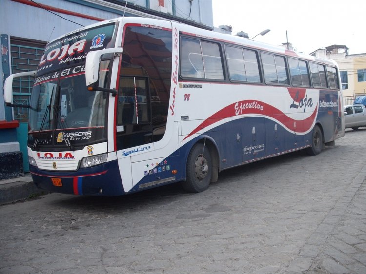 Scania K 380 - Busscar Jum Buss 360 ( en Ecuador ) - Loja
LAI-148
LOJA INTERNACIONAL
