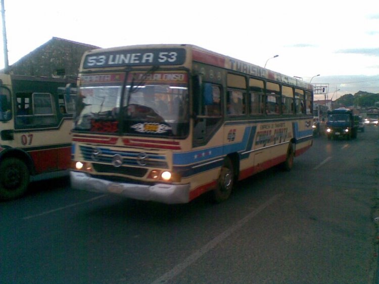 Mercedes-Benz OF 1318 - Santani - Linea 53 , Ciudad de Capiata S.R.L.
Palabras clave: MB