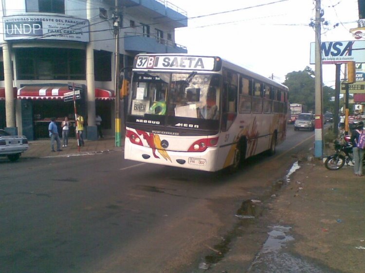 Mercedes-Benz OH 1418 - Neobus (en Paraguay) Linea 37 , SAETA
PHI002
Fotografia: Dear
Palabras clave: MB