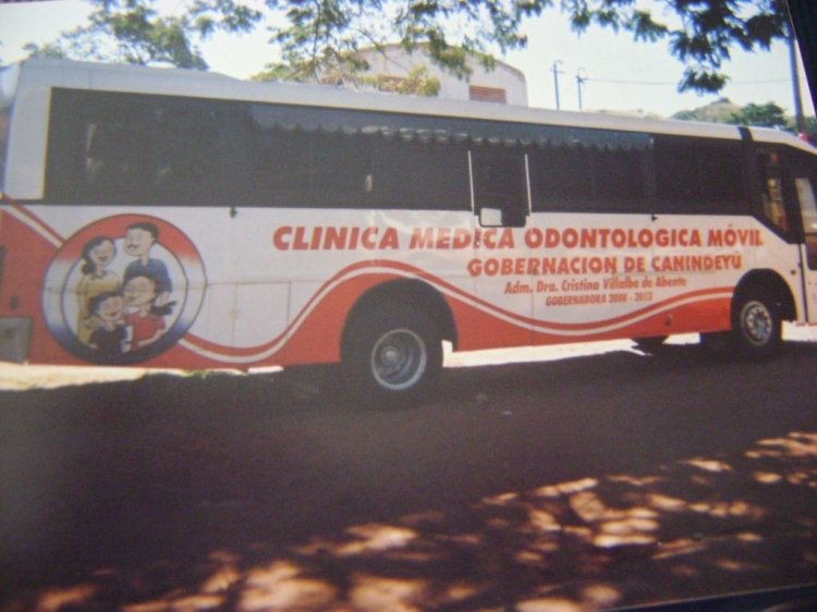 Busscar El Buss 320 (en Paraguay) - CLINICA ODONTOLOGICA MOVIL
ESTE BUS FUE MODIFICADO POR CARROCERIAS EL BUS PARA CONVERTIRSE EN UNA CLINICA MOVIL
Palabras clave: MB