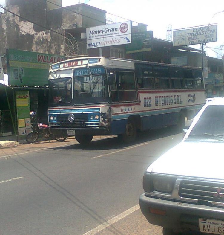 Mercedes-Benz LPO 1113 - Caio Gabriela (en Paraguay) - Interbus , Linea 1
Fotografia: Dear
Palabras clave: MB