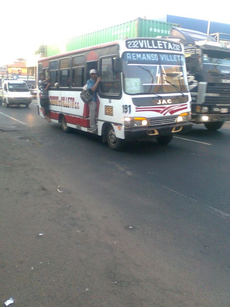 Jac - Porvenir - Linea 232 , Ciudad de Villeta S.A.
Palabras clave: JAC