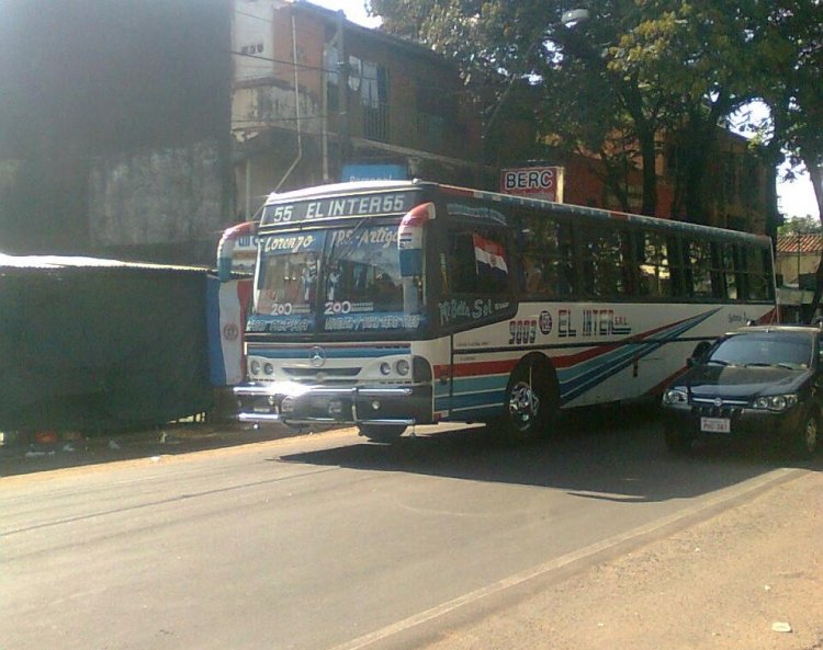 Mercedes-Benz OF 1318 - Caio Alpha (en Paraguay) - Linea 55 , El Inter S.R.L.
Palabras clave: MB