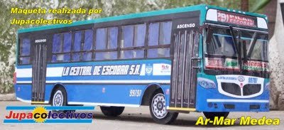 LA CENTRAL DE ESCOBAR [reproducción en miniatura]
MAQUETA REALIZADA X JUPACOLECTIVOS--ARMAR-MEDEA.CHASSIS:HYUNDAI
Palabras clave: LA CENTRAL DE ESCOBAR