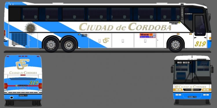 Busscar Jum Buss 340 (para Argentina) - CIUDAD DE CORDOBA 319
Palabras clave: 319