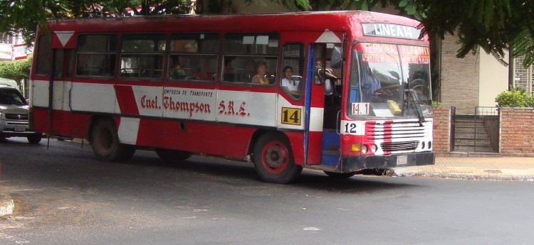 Mercedes-Benz LPO 1113 - Rojas Silva - Linea 14 , Cnel. Thompson S.R.L.
