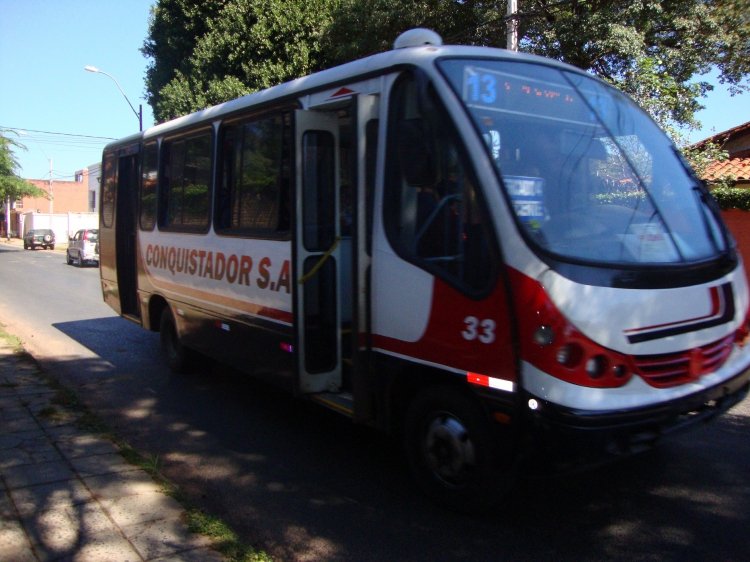 Mercedes-Benz LO 915 - Neobus Thunderboy (en Paraguay) - Linea 13 , Conquistador S.A.
Palabras clave: MB
