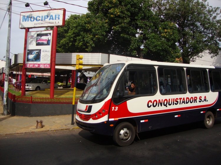 Mercedes-Benz LO 915 - Neobus Thunderboy (en Paraguay) - Linea 13 , Conquistador S.A.
Palabras clave: MB