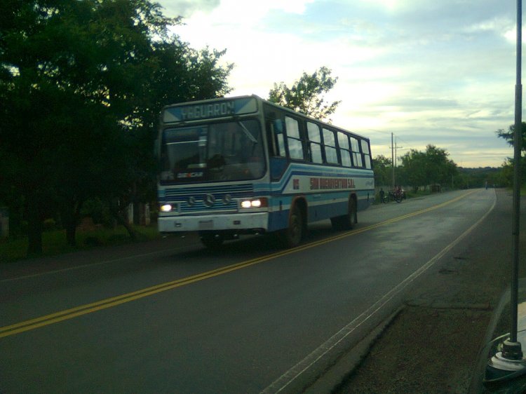 Mercedes Benz- OF 1318 - Marcopolo Torino LN (en Paraguay) - San Buenaventura - Linea 245
