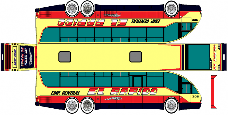 Scania - Cametal - Empresa Central El Rápido
VIEJAS GLORIAS PARA ARMAR EN PAPEL Ó EN CARTÓN
Palabras clave: CAMETAL CX CX40 SCANIA K112 CENTRAL EL RAPIDO ECERSA 308