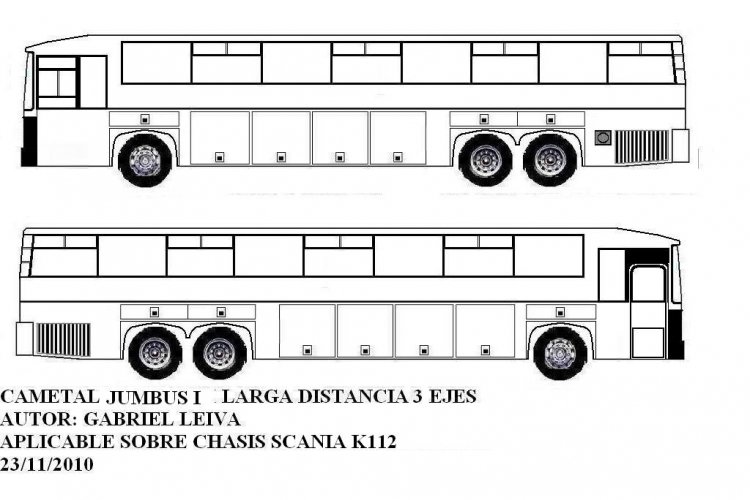 CAMETAL JUMBUS 3 EJES
VERSIÓN SOBRE CHASIS SCANIA K112
Palabras clave: CAMETAL   SCANIA  JUMBUS  K112