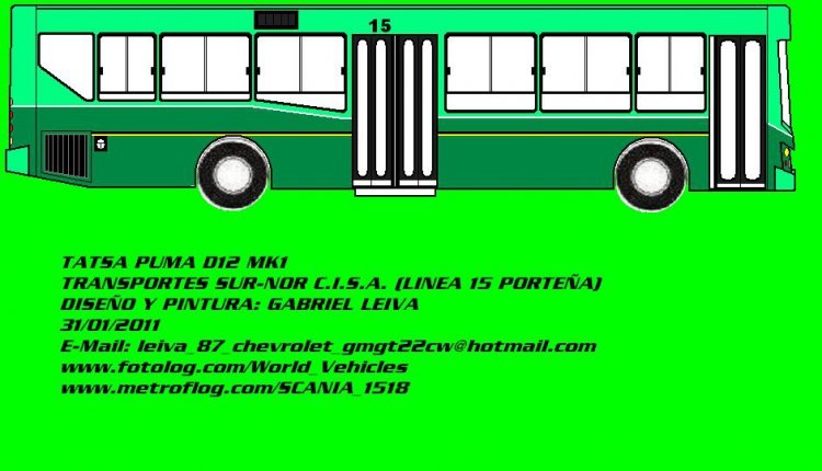 TATSA PUMA
DIBUJO DE UN TATSA PUMA D12 1º GENERACIÓN
Palabras clave: TATSA PUMA D12 DEUTZ SUR NOR 15 ALSINA  PACHECO  BENAVIDEZ