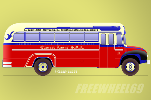 Bedford J6LZ1 - Agosti - Expreso Lanús
Línea 209 - Interno 11
Palabras clave: Dibujo Plano Argentina