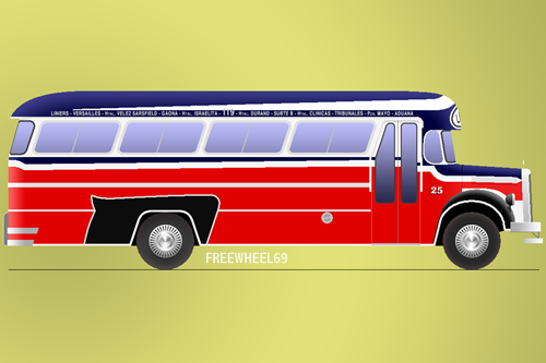 Mercedes-Benz L 312 - La Estrella - Línea 119 
Línea 119 - Interno 25
